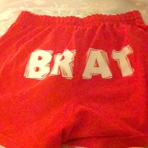 Brat shorts